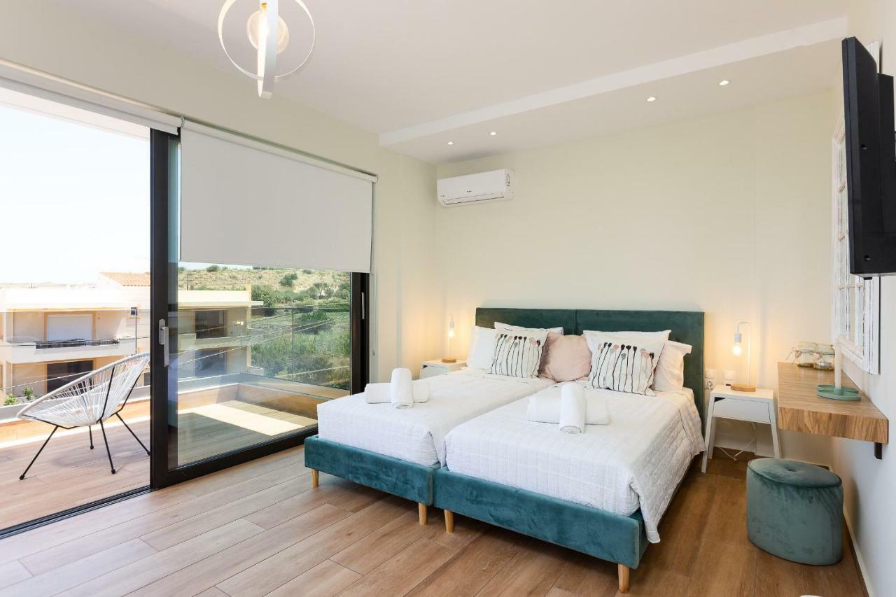 Nisos Villa, Pool & Heated Spawhirlpool, Walking To Beach, By Thinkvilla Sfáka エクステリア 写真