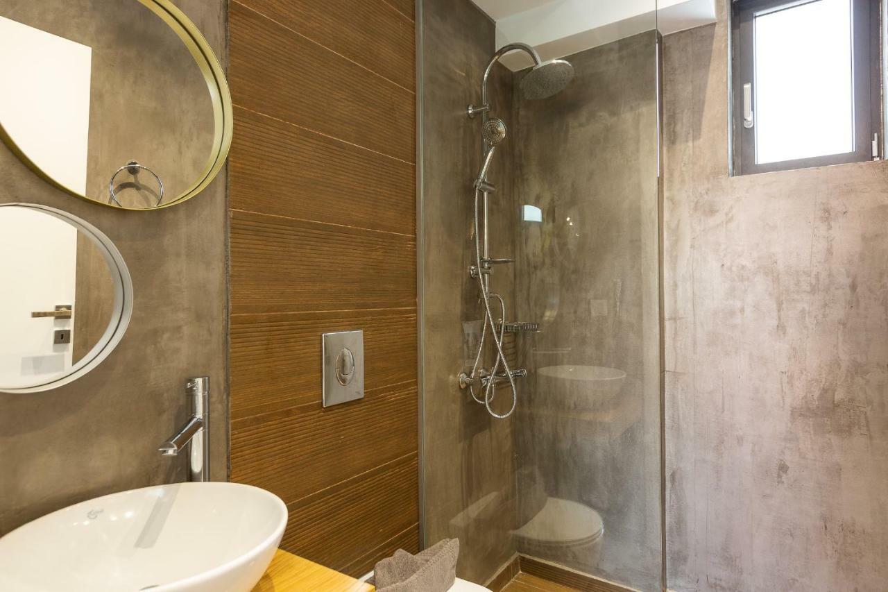 Nisos Villa, Pool & Heated Spawhirlpool, Walking To Beach, By Thinkvilla Sfáka エクステリア 写真